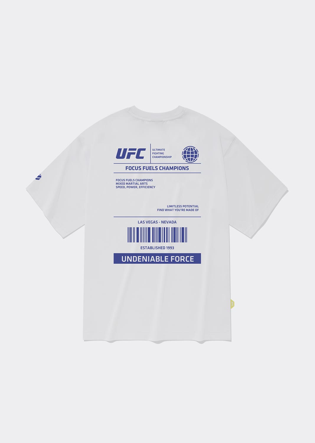 UFC 얼반 오버핏 티셔츠 U2SST2333WH