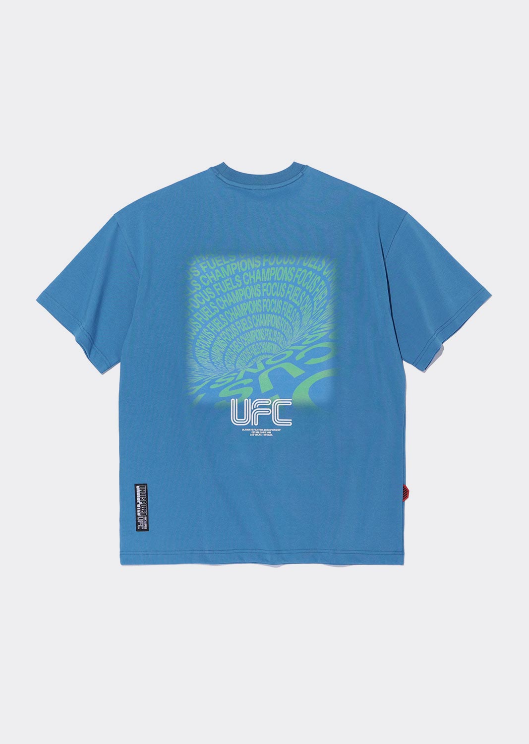 UFC UT 얼티메이트 그래픽 티셔츠 블루 U1SST1312BL