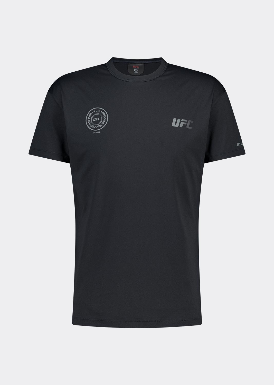 UFC 플레이어 머슬핏 반팔 티셔츠 블랙 U4SSV2157BK