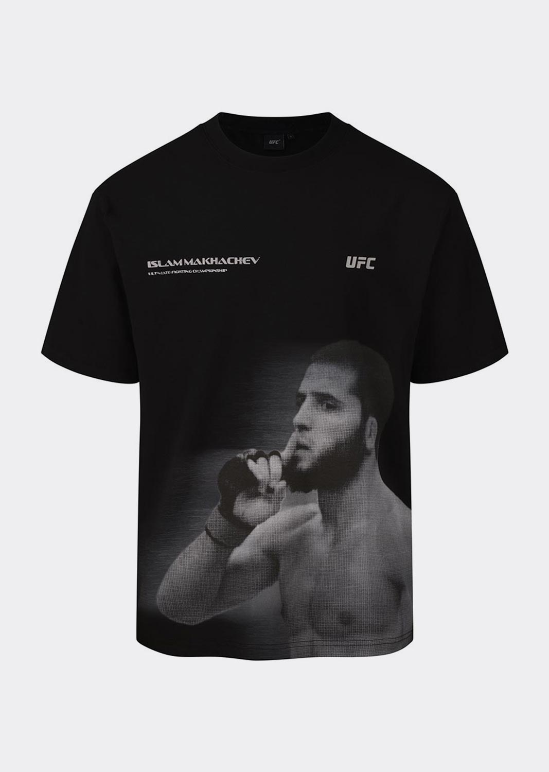 UFC 마카체프 릴렉스핏 반팔 티셔츠 블랙 U2SSV2340BK